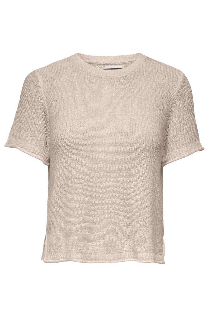 ONLSUNNY S/S PULLOVER NCA KNT 15254282 Pumice Stone